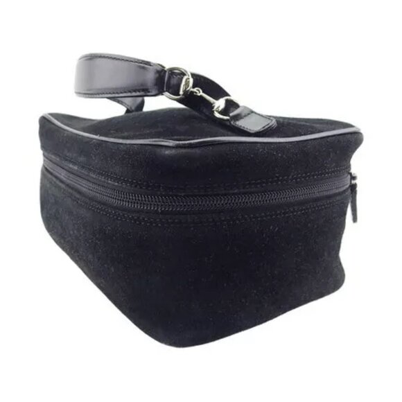 GUCCI Vanity Horsebit Suede x Leather Authentic Used - Picture 4 of 8